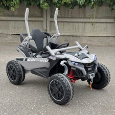 Детский электромобиль M 6256 EBLR-11 багги, мягкое сиденье, серый купить