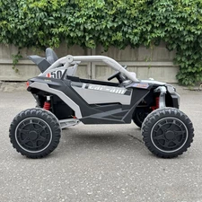 Детский электромобиль M 6256 EBLR-11 багги, мягкое сиденье, серый фото 63