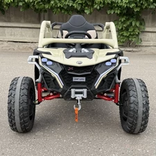 Детский электромобиль M 6256 EBLR-13 багги, мягкое сиденье, бежевый купить