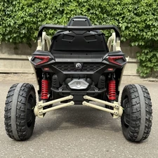 Детский электромобиль M 6256 EBLR-13 багги, мягкое сиденье, бежевый фото 41