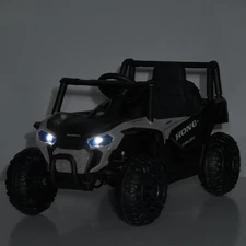 Детский электромобиль багги M 6258 EBLR-1 белый, мягкое сиденье фото 31