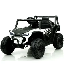 Детский электромобиль багги M 6258 EBLR-1 белый, мягкое сиденье фото 63