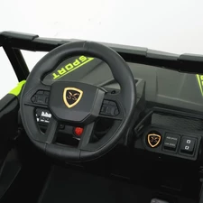 Детский электромобиль багги M 6258 EBLR-3 красный, мягкое сиденье фото 16