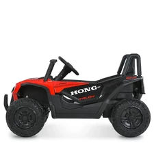 Детский электромобиль багги M 6258 EBLR-3 красный, мягкое сиденье фото 18