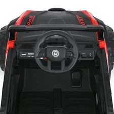 Детский электромобиль багги M 6258 EBLR-3 красный, мягкое сиденье фото 15