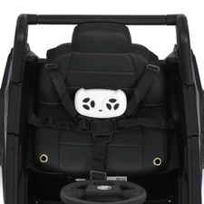 Детский электромобиль багги M 6258 EBLR-4 синий, мягкое сиденье фото 53