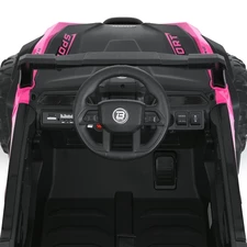 Детский электромобиль M 6258 EBLR-8 багги, мягкие EVA колеса, розовый фото 15