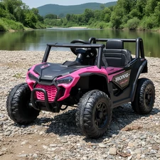 Детский электромобиль M 6258 EBLR-8 багги, мягкие EVA колеса, розовый купить