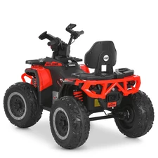 Детский электрический квадроцикл M 6276 EBLR-3 красный, с пультом управления фото 11