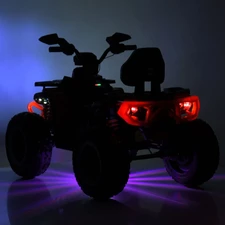 Детский электрический квадроцикл M 6276 EBLR-3 красный, с пультом управления фото 22