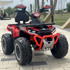 Детский электрический квадроцикл M 6276 EBLR-3 красный, с пультом управления купить