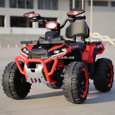 Детский электрический квадроцикл M 6276 EBLR-3 красный, с пультом управления