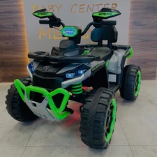 Детский квадроцикл M 6276 EBLR-5 с пультом управления, зеленый фото 41