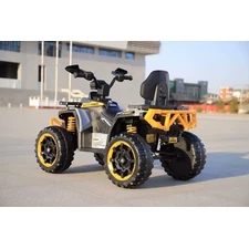 Детский квадроцикл M 6276 EBLR-6 с пультом управления, желтый фото 41