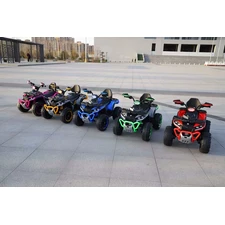 Детский квадроцикл M 6276 EBLR-8 с пультом управления, розовый фото 11