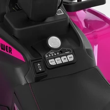 Детский квадроцикл M 6276 EBLR-8 с пультом управления, розовый фото 22