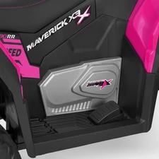 Детский квадроцикл M 6276 EBLR-8 с пультом управления, розовый фото 28