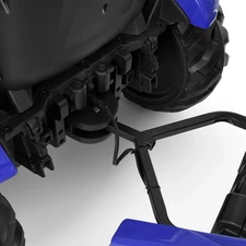 Детский электромобиль M 6260 EBLR-4 (24V) трактор с прицепом, мягкое сиденье, синий фото 22