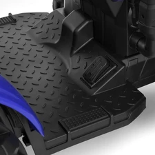 Детский электромобиль M 6260 EBLR-4 (24V) трактор с прицепом, мягкое сиденье, синий фото 32