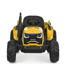 Детский электромобиль M 6260 EBLR-6 (24V) трактор с прицепом, мягкое сиденье, желтый фото 71