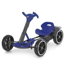 Детский электрокарт M 6072 EBR-4 на аккумуляторе, с пультом управления, синий фото 14