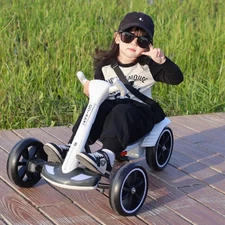 Детский электрокарт M 6072 EBR-4 на аккумуляторе, с пультом управления, синий фото 63