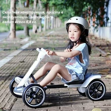 Детский электрокарт M 6072 EBR-5 на аккумуляторе, с пультом управления, зеленый фото 11