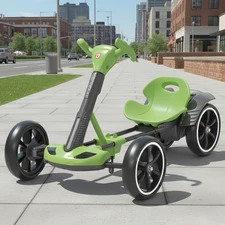 Детский электрокарт M 6072 EBR-5 на аккумуляторе, с пультом управления, зеленый купить