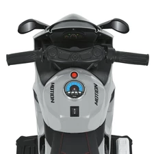 Детский мотоцикл на аккумуляторе M 6266 EL-11 серый, два мотора фото 86