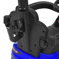 Детская каталка - толокар M 6255 EL-4 с ручкой, Mercedes, синяя фото 54