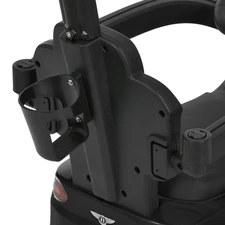 Каталка - толокар M 6252 EL-2 Bentley с ручкой, мягкое сиденье, черная фото 63