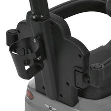 Детская каталка - толокар M 6252 EL-11 Bentley, с родительской ручкой, серая фото 63