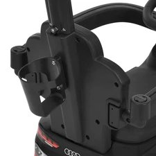 Детская каталка - толокар M 6254 EL-4 Audi, родительская ручка, синяя фото 63