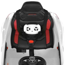 Детская машина M 6292 EBLR-1 Mercedes, четыре мотора, белая фото 16