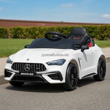 Детская машина M 6292 EBLR-1 Mercedes, четыре мотора, белая