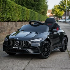 Детская машина M 6292 EBLR-2 Mercedes, четыре мотора, черная