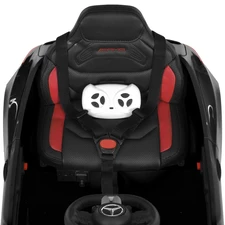 Детская машина M 6292 EBLR-2 Mercedes, четыре мотора, черная фото 11