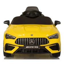 Детская машина на аккумуляторе M 6292 EBLR-6 Mercedes, 4 мотора, желтая фото 37