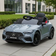 Детская машина на аккумуляторе M 6292 EBLR-11 Mercedes, 4 мотора, серая