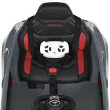 Детская машина на аккумуляторе M 6292 EBLR-11 Mercedes, 4 мотора, серая фото 18