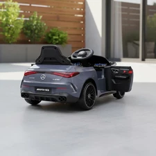 Детская машина на аккумуляторе M 6292 EBLR-11 Mercedes, 4 мотора, серая фото 54