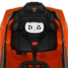Детская машина M 6293 EBLR-7 Lamborghini, мягкие EVA колеса, оранжевая фото 53