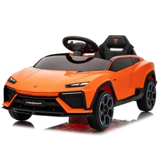 Детская машина M 6293 EBLR-7 Lamborghini, мягкие EVA колеса, оранжевая фото 41