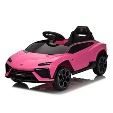 Детская машина M 6293 EBLR-8 Lamborghini, мягкие EVA колеса, розовая фото 37