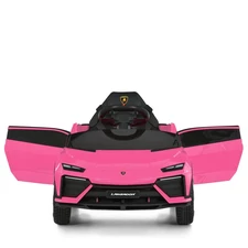 Детская машина M 6293 EBLR-8 Lamborghini, мягкие EVA колеса, розовая фото 86