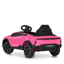 Детская машина M 6293 EBLR-8 Lamborghini, мягкие EVA колеса, розовая фото 92