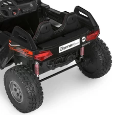 Двухместный детский багги M 6291 EBLR-2 (24V) черный, четыре двигателя фото 22