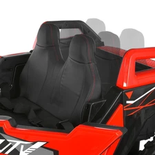 Двухместный детский электромобиль M 6291 EBLR-3 (24V) багги, 4 двигателя, красный фото 28