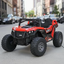 Двухместный детский электромобиль M 6291 EBLR-3 (24V) багги, 4 двигателя, красный купить