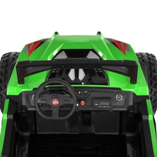 Двухместный детский электромобиль M 6291 EBLR-5 (24V) багги, 4 двигателя, зеленый фото 86